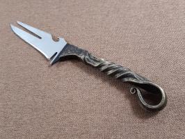 Нож для снятия шашлыка №1 ковка
