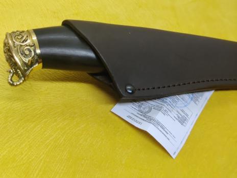 Нож "Лесник" ручка граб/литье