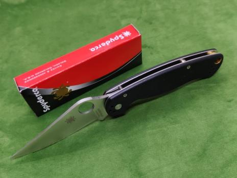 Складной нож Spyderco ParaMilitary черный